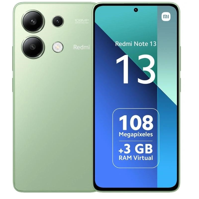 SMARTPHONE XIAOMI REDMI NOTE 13 6,67" 8GB RAM 256GB ROM MINT GREEN