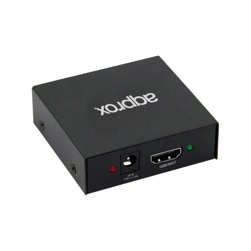 SPLITTER HDMI APPROX APPC30V3 1x HDMI IN 2xHDMI OUT 4K 30FPS