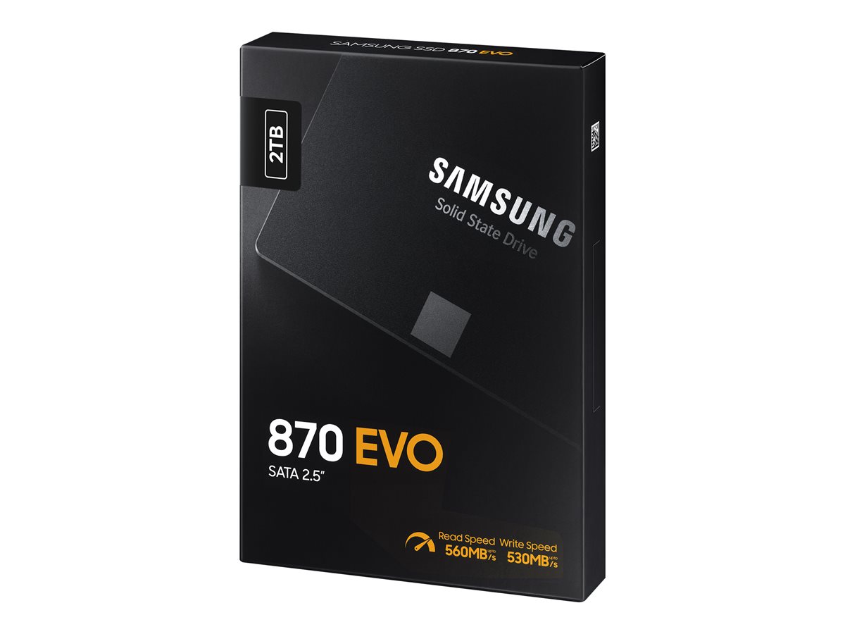 Samsung 870 EVO MZ-77E2T0B - SSD - 2TB - SATA 6Gb/s