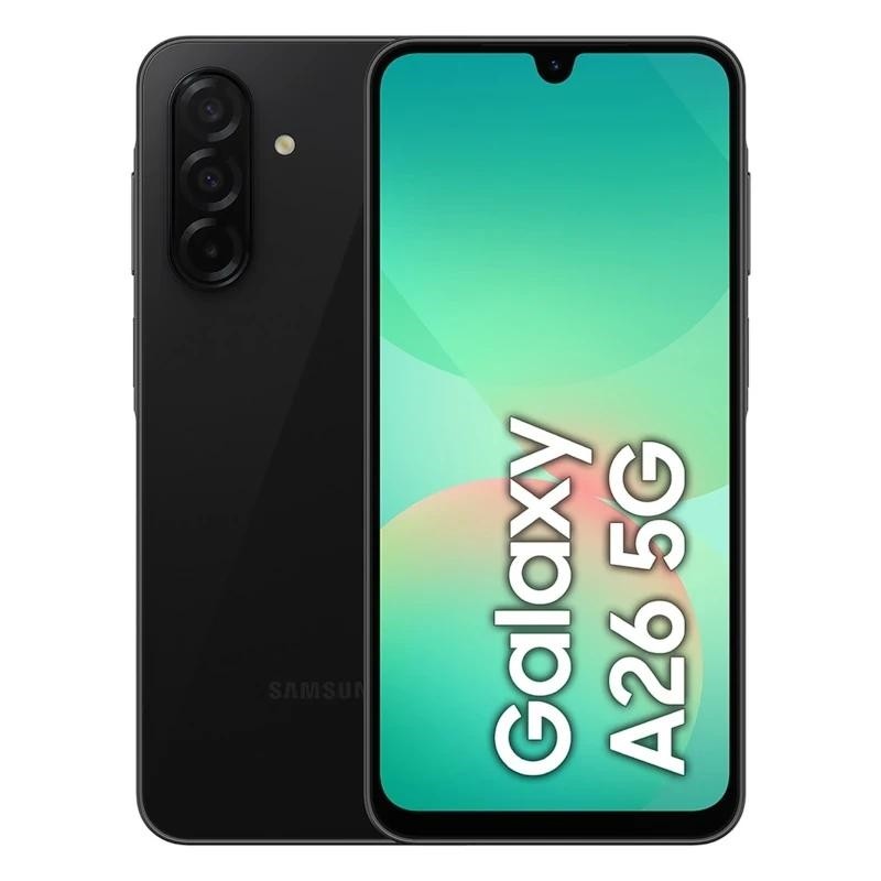 Samsung Galaxy A26 5G 17 cm (6.7") SIM doble Android 15 USB Tipo C 6 GB 128GB 5000 mAh Negro
