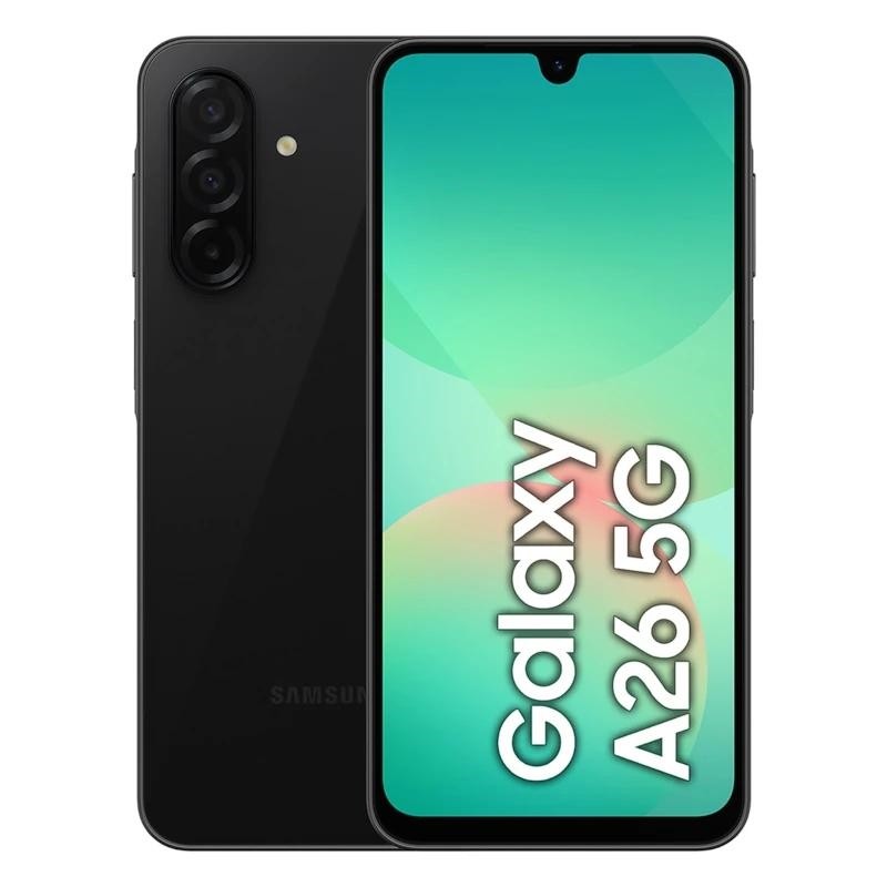 Samsung Galaxy A26 5G 17 cm (6.7") SIM doble Android 15 USB Tipo C 8GB 256GB 5000 mAh Negro
