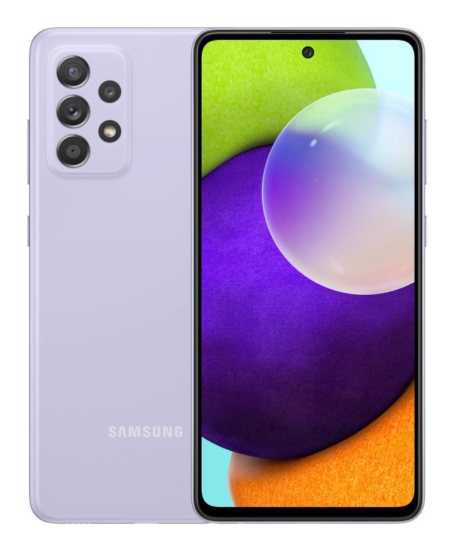 Samsung Galaxy A52 4G SM-A525F 16,5 cm (6.5") SIM doble Android 11 USB Tipo C 256GB 4500 mAh Violeta