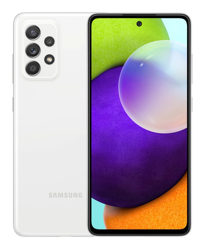 Samsung Galaxy A52 4G SM-A525F 16,5 cm (6.5") SIM doble Android 11 USB Tipo C 8GB 256GB 4500 mAh Blanco