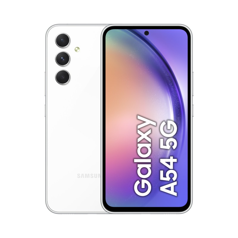 Samsung Galaxy A54 5G 16,3 cm (6.4") SIM doble Android 13 USB Tipo C 8GB 256GB 5000 mAh Blanco