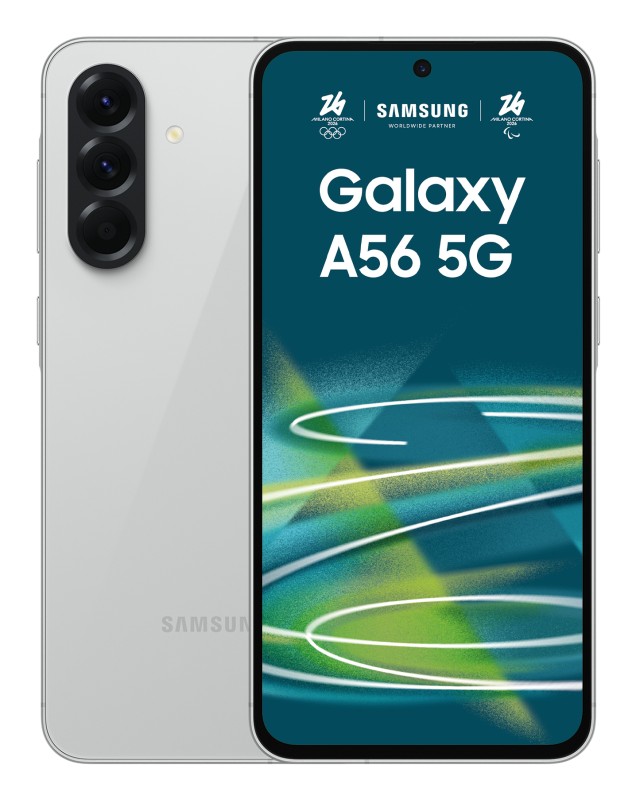 Samsung Galaxy A56 17 cm (6.7") SIM doble Android 15 5G USB Tipo C 8GB 256GB 5000 mAh Gris claro