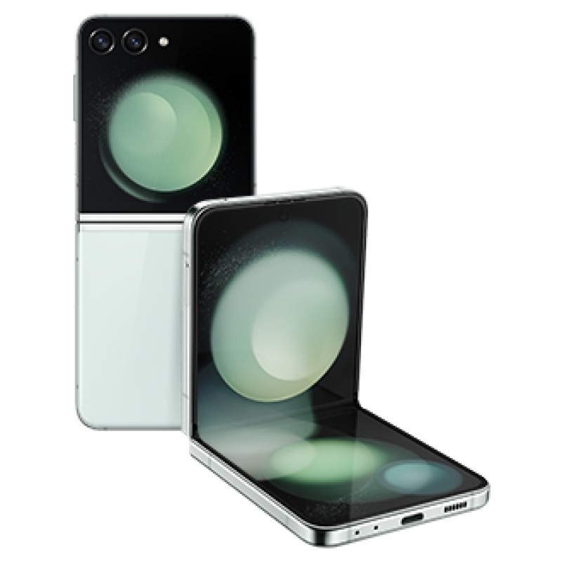 Samsung Galaxy Z Flip5 SM-F731B 17 cm (6.7") SIM doble Android 13 5G USB Tipo C 8GB 256GB 3700 mAh Color menta
