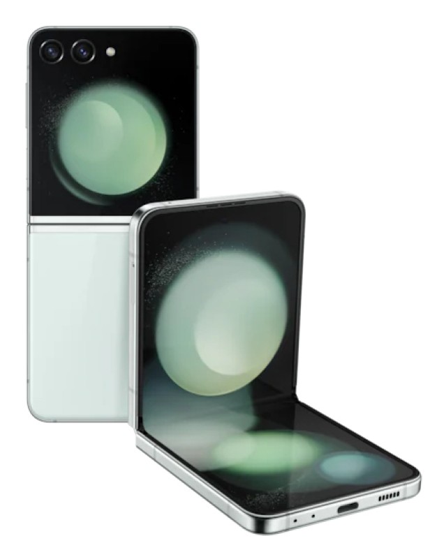 Samsung Galaxy Z Flip5 SM-F731B 17 cm (6.7") SIM doble Android 13 5G USB Tipo C 8GB 512GB 3700 mAh Color menta