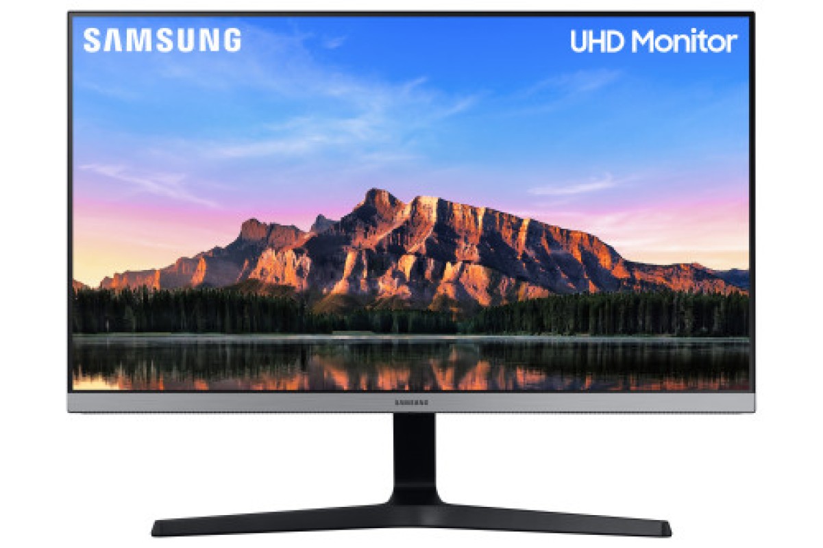 Samsung UR55 pantalla para PC 71,1 cm (28") 3840 x 2160 Pixeles 4K Ultra HD LED Gris