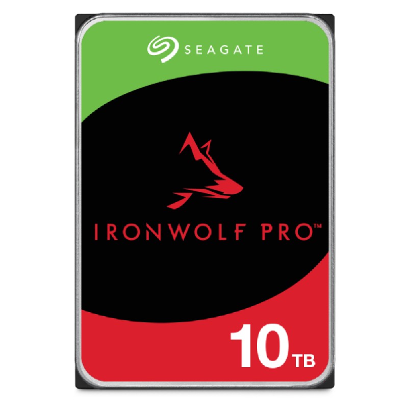 Seagate IronWolf Pro ST10000NT001 disco duro interno 10TB 7200 RPM 256 MB 3.5" Serial ATA III