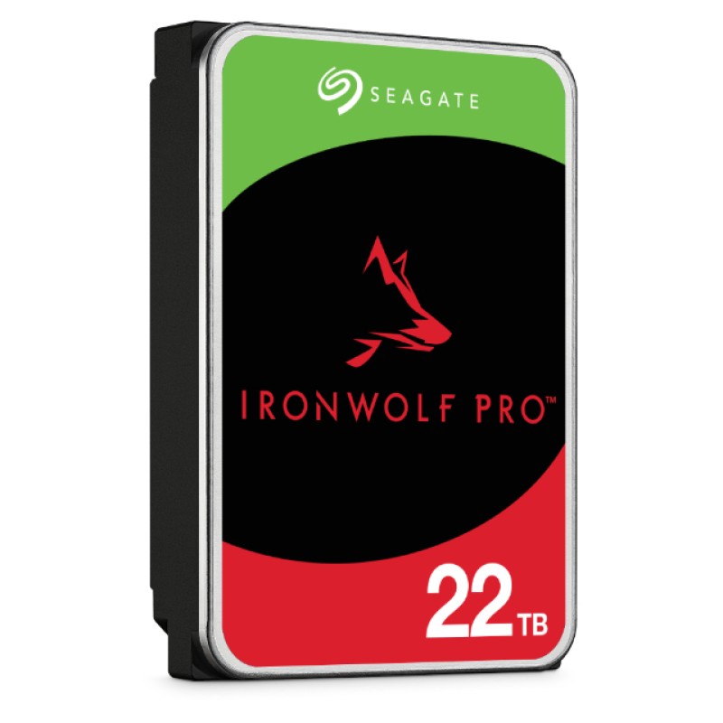 Seagate IronWolf Pro ST22000NT001 disco duro interno 22TB 7200 RPM 512 MB 3.5" Serial ATA III