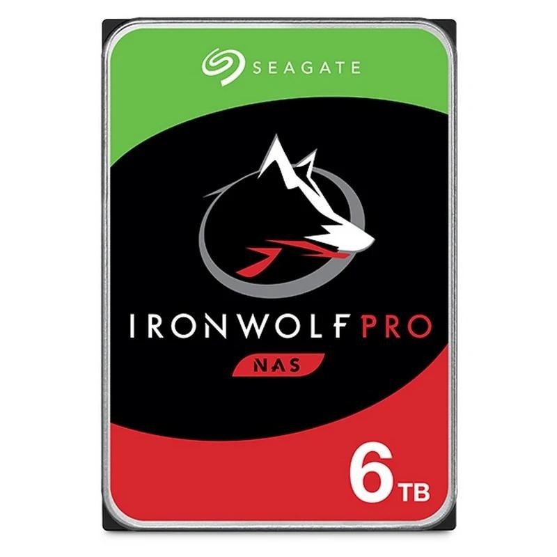 Seagate IronWolf Pro ST6000NT001 disco duro interno 6TB 7200 RPM 256 MB 3.5"