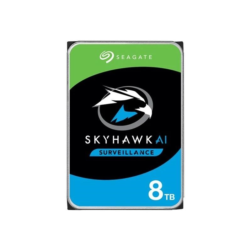 Seagate SkyHawk AI disco duro interno 8TB 7200 RPM 256 MB 3.5" Serial ATA III
