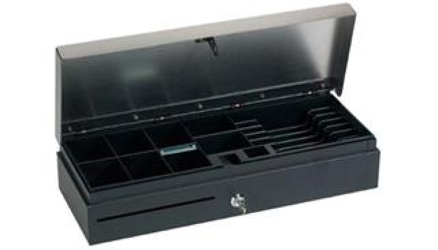 Seypos HS-170 caja para dinero en efectivo Negro