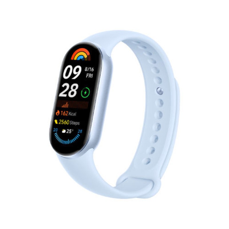 Smartband XIAOMI Band 9 BHR8346GL- 1.62 AMOLED · 5ATM · BT. 5.1 · Frecuencia Cardiaca · Android/iOs · Azul