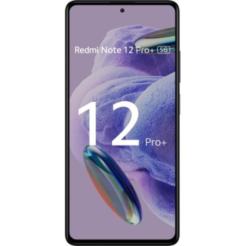 Smartphone XIAOMI Redmi Note 12 Pro Plus - 5G · MediaTek Dimensiti 1080 · 6.67 HDR10+ · 8GB · 256GB · Android · Negro