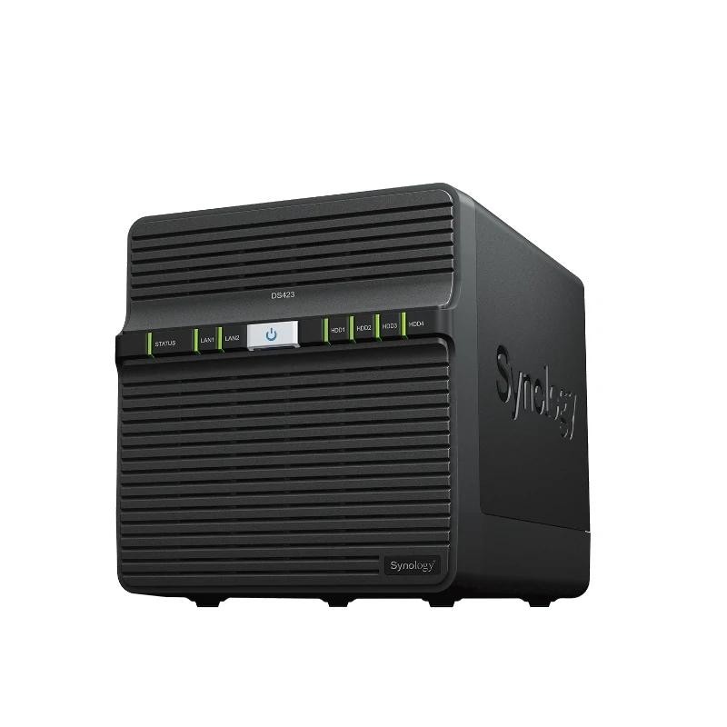 Synology DiskStation DS423 servidor de almacenamiento NAS Realtek RTD1619B 2 GB DDR4 0 TB DiskStation Manager Negro