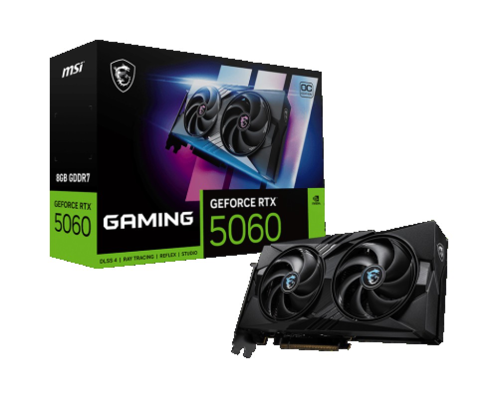 TARJETA GRAFICA MSI GAMING RTX 5060 8GB OC
