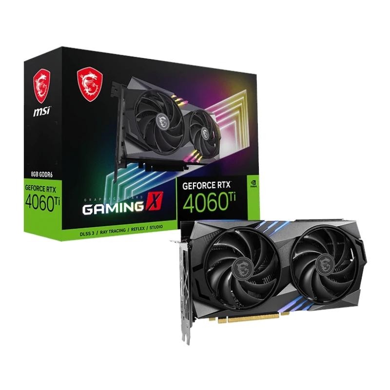 TARJETA GRAFICA MSI RTX 4060TI GAMING X 8GB GDDR6X