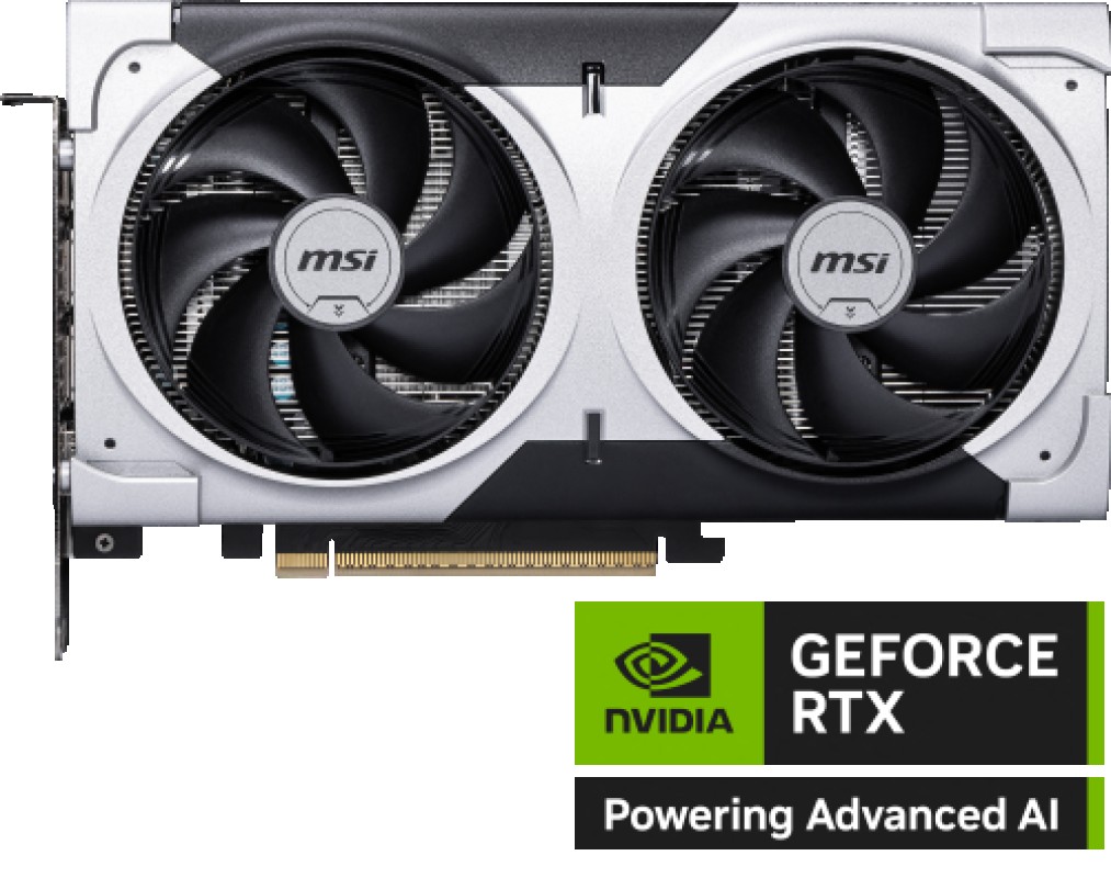 TARJETA GRAFICA MSI VENTUS 2X PLUS RTX 5060 TI 8GB OC