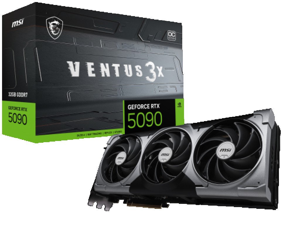 TARJETA GRAFICA MSI VENTUS 3X RTX 5090 32GB OC