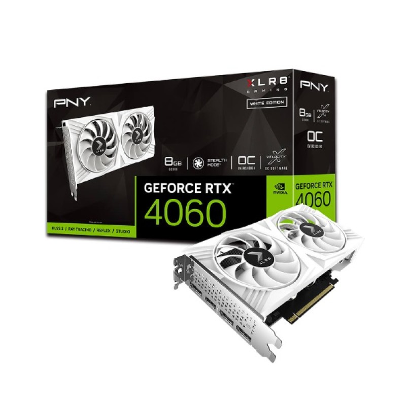 TARJETA GRÃFICA PNY RTX 4060 XLR8 GAMING VERTO 8GB GDDR6 W