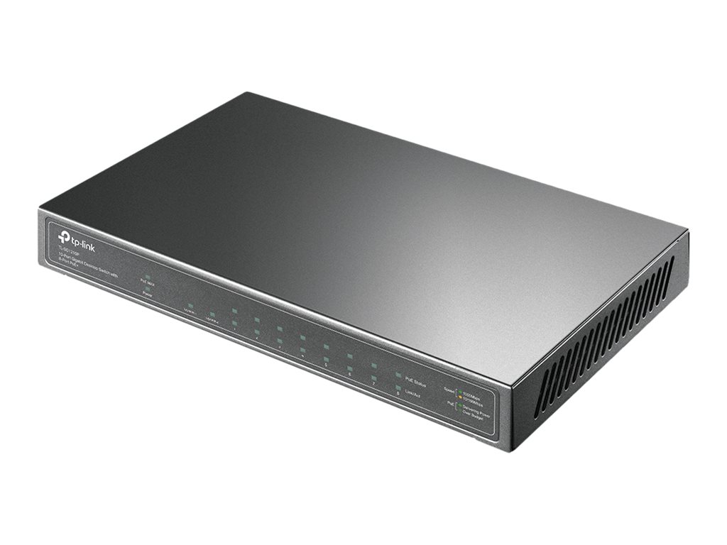 TP-LINK TL-SG1210P switch Gigabit Ethernet (10/100/1000) Energía sobre Ethernet (PoE) Gris