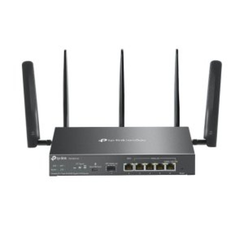 TP-Link Omada ER706W-4G router inalámbrico Gigabit Ethernet Doble banda (2,4 GHz / 5 GHz) Negro
