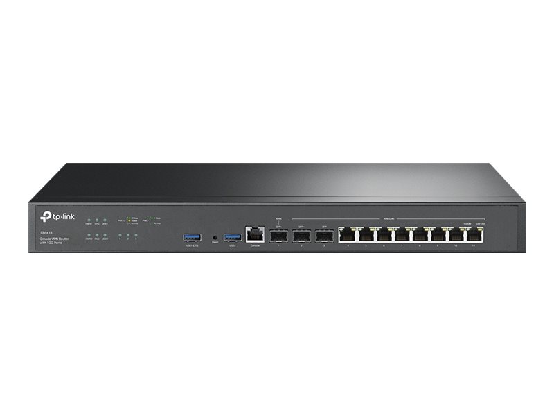TP-Link Omada ER8411 router Gigabit Ethernet Negro