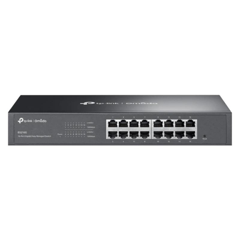 TP-Link Omada ES216G switch Gestionado L2 Gigabit Ethernet (10/100/1000) Negro