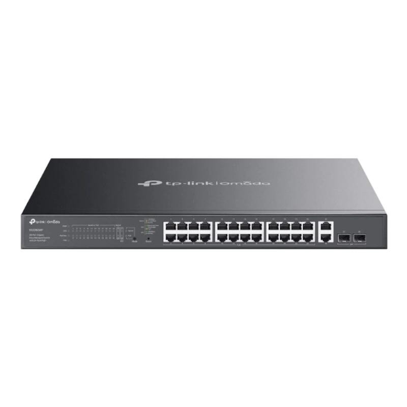 TP-Link Omada ES228GMP switch Gestionado L2 Gigabit Ethernet (10/100/1000) Energía sobre Ethernet (PoE) Negro