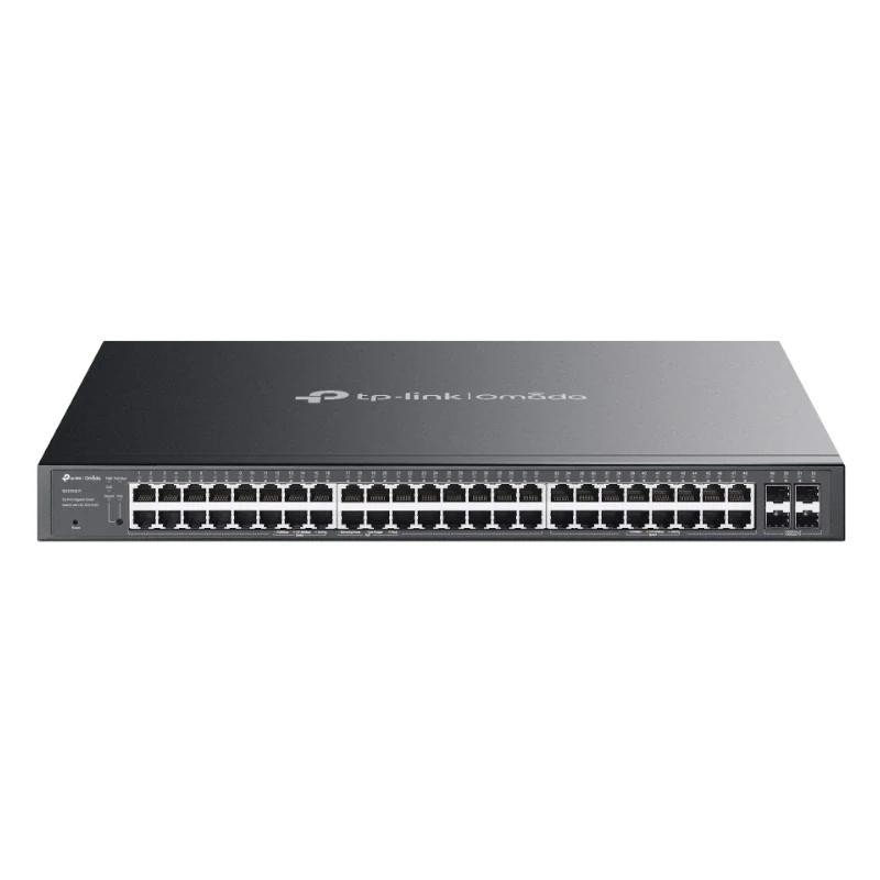 TP-Link Omada SG2452LP switch Gestionado L2/L2+ Gigabit Ethernet (10/100/1000) Energía sobre Ethernet (PoE) 1U Negro