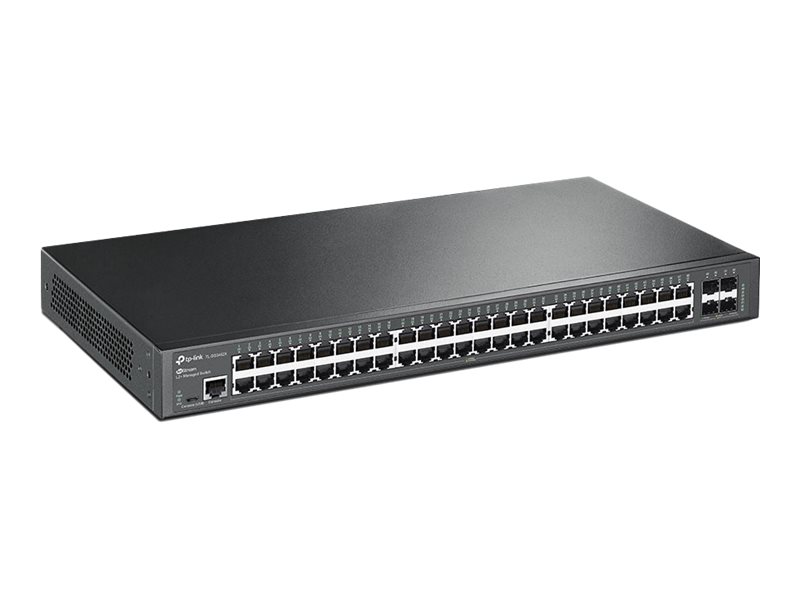 TP-Link Omada SG3452X switch Gestionado L2+ Gigabit Ethernet (10/100/1000) 1U Negro