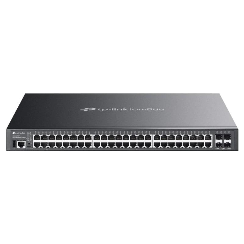 TP-Link Omada SG5452XMPP switch Gestionado L3 Gigabit Ethernet (10/100/1000) Energía sobre Ethernet (PoE) Negro