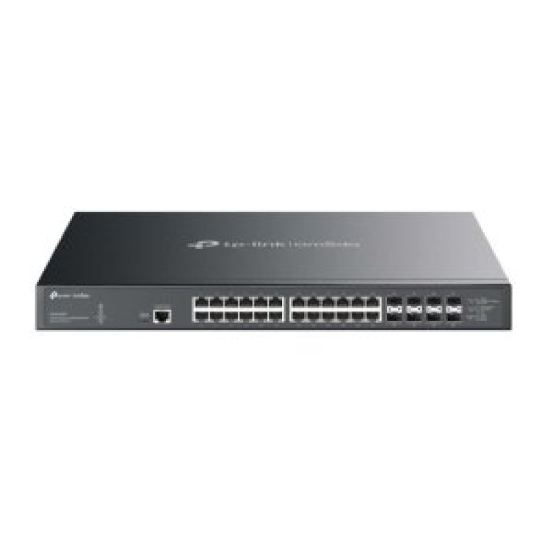 TP-Link Omada SX3832MPP switch Gestionado L2+ 10G Ethernet (100/1000/10000) Energía sobre Ethernet (PoE) DIN rail Negro
