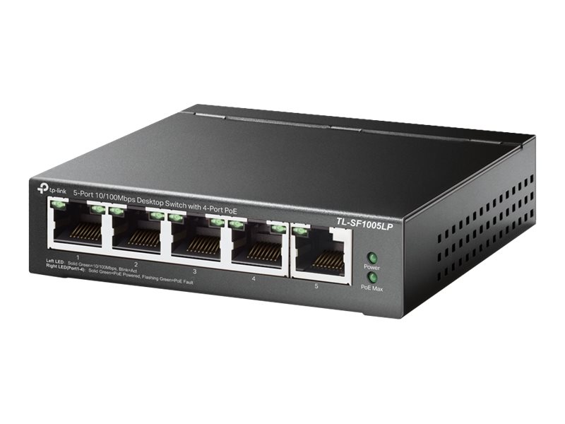 TP-Link TL-SF1005LP - V1 - conmutador - 5 puertos - sin gestionar