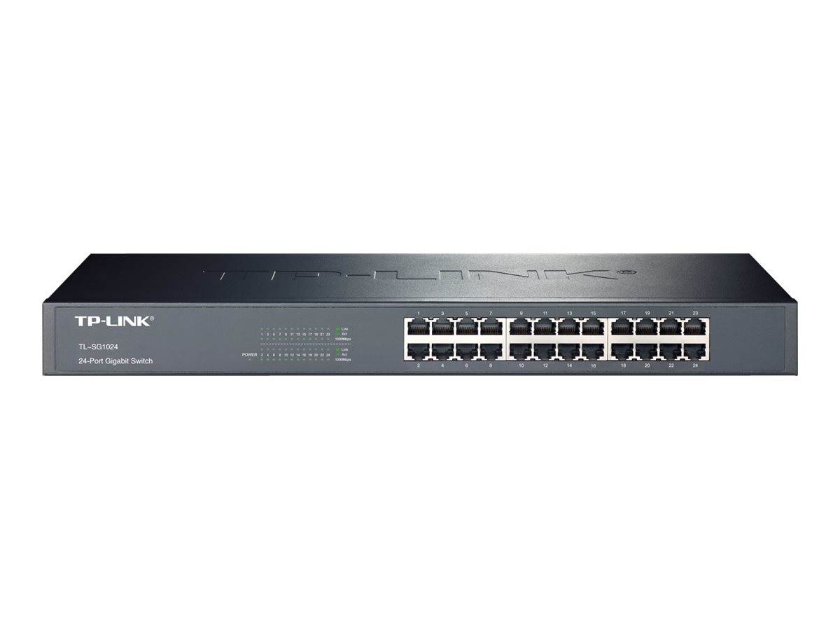 TP-Link TL-SG1024 - conmutador - 24 puertos - montaje en rack