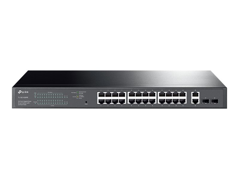 TP-Link TL-SG1428PE - conmutador - 28 puertos - inteligente - montaje en rack