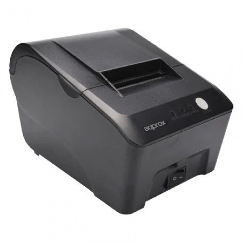 TPV IMPRESORA APPROX APPOS58MU NEGRA TERMICA 58mm COMPACTA CONEXION USB , CONEXION A CAJON RJ11, COR