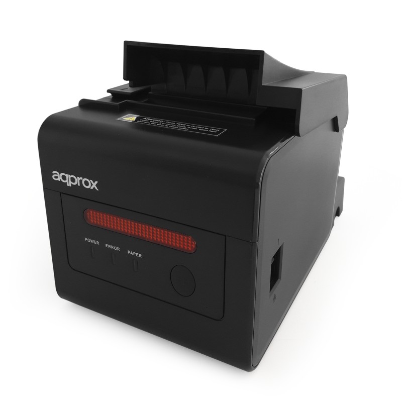 TPV IMPRESORA APPROX APPPOS80 WIFI TERMICA 80mm CONEXION WIFI - LAN - USB RS232 - RJ11 CORTE MANUAL Y AUTOMATICO IMPRIME CODIGOS DE BARRAS AVISADOR AC
