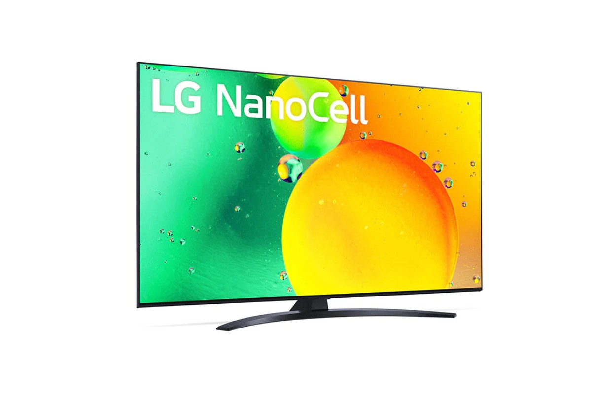 TV LG 65" 65NANO766QA UHD NANOCELL ALFA5 AITHINQ