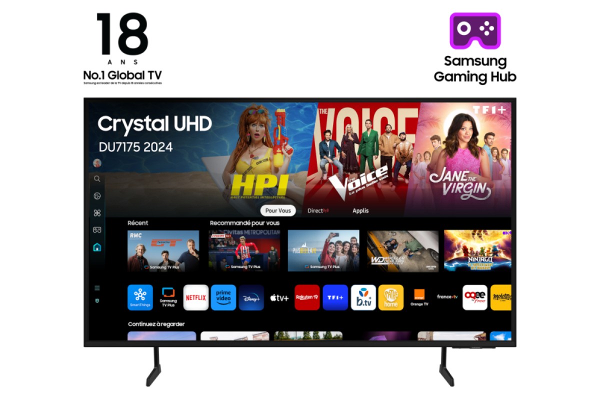 TV SAMSUNG 65" TU65DU7175 CRYSTAL UHD SMART TV BT