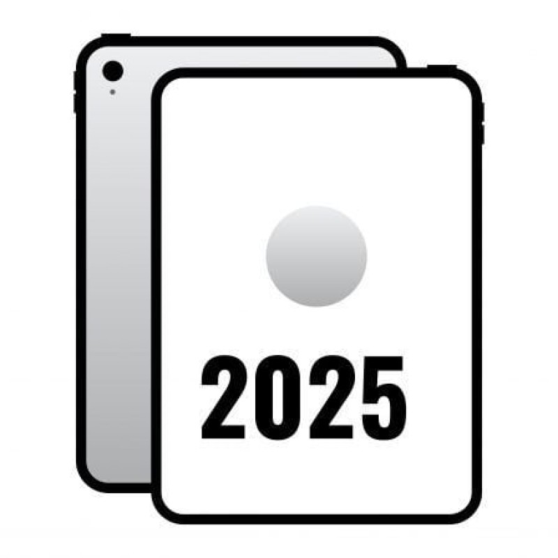 Tablet APPLE iPad 2025 - Chip A16 · 11 Retina · 128GB · iPadOS 18 · BT 5.3 · Plata