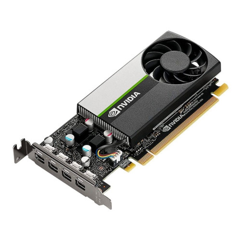 Tarjeta grÁfica pny quadro t1000 4gb lp oem smallbox gddr6, 4*mini-dp, no manual, 1xlp bracket