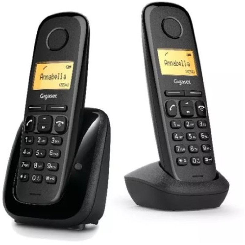Telefono (d)gigaset a180duo negro