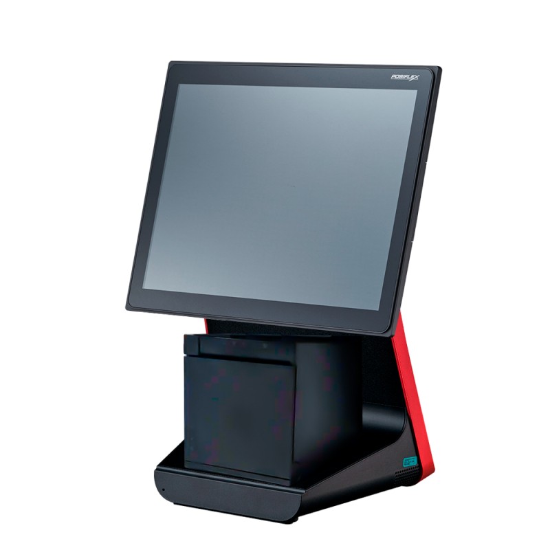 Terminal posilfex bt-8015  mozart, 15, intel i5 13th gen, 8gb ddr5, 256gb ssd m.2, windows 10 iot, bracket para  impresora tm-m3