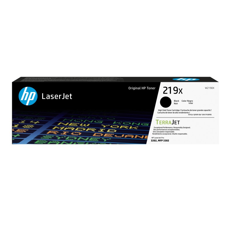 Toner Compatible con HP 219X Negro - W2190X-R [PAG-3200]