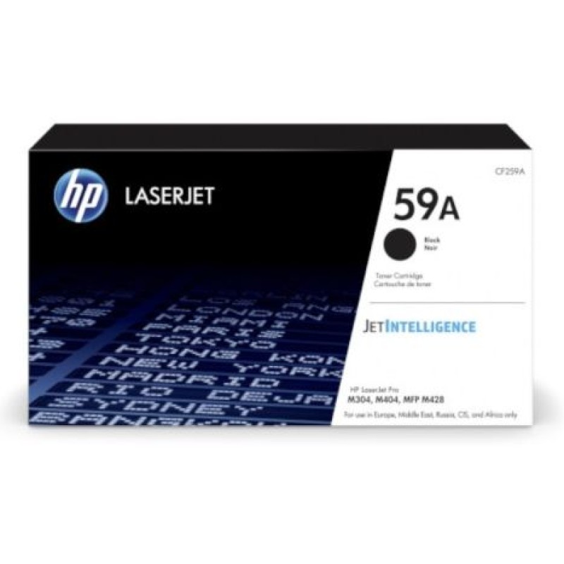 Toner Original HP 59A Negro - CF259A-REF  Perfecto estado  Embalaje de plastico [PAG-3000]