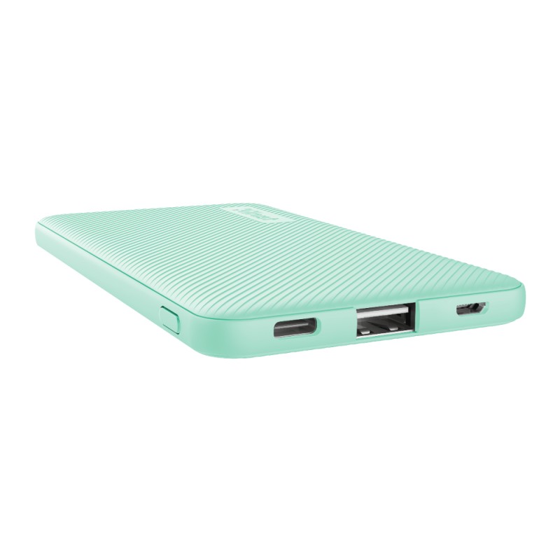 Trust 23861 batería externa Ión de litio 5000 mAh Turquesa