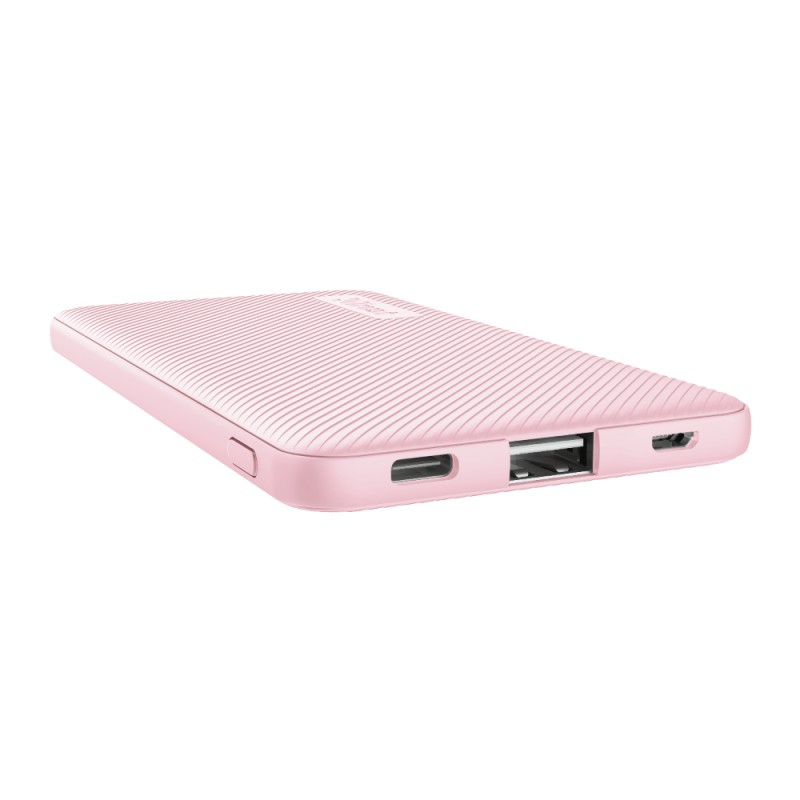Trust 23862 batería externa Ión de litio 5000 mAh Rosa