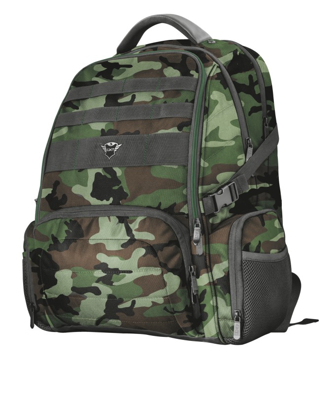 Trust 23868 mochila Verde Tela, Nylon